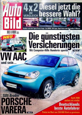 Deckblatt Auto Bild (04/2000)